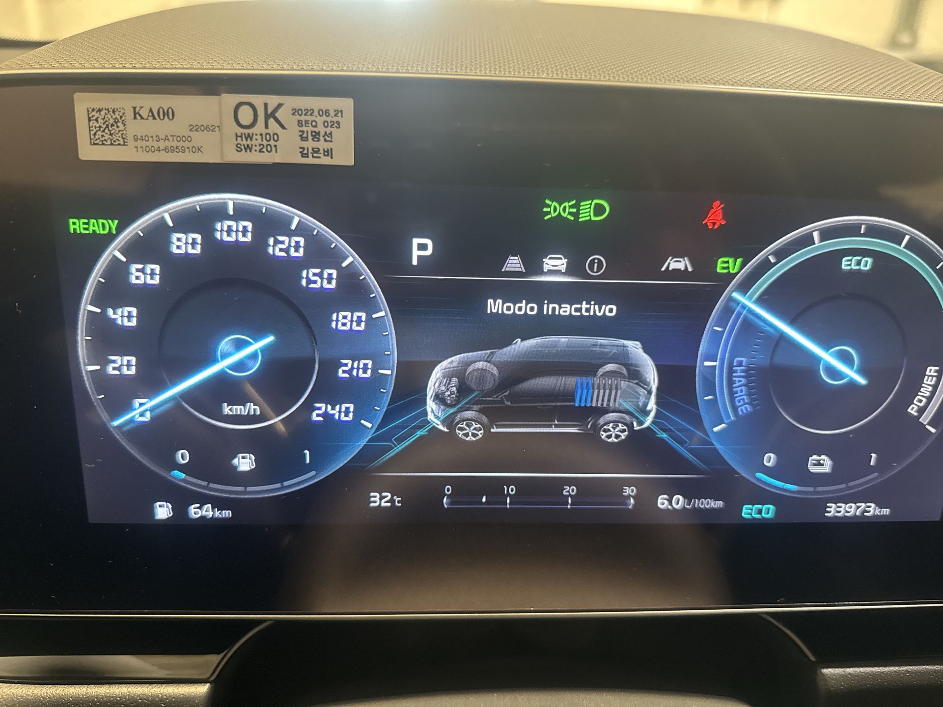 2023 Kia Niro 1.6 EX Híbrido Piel At